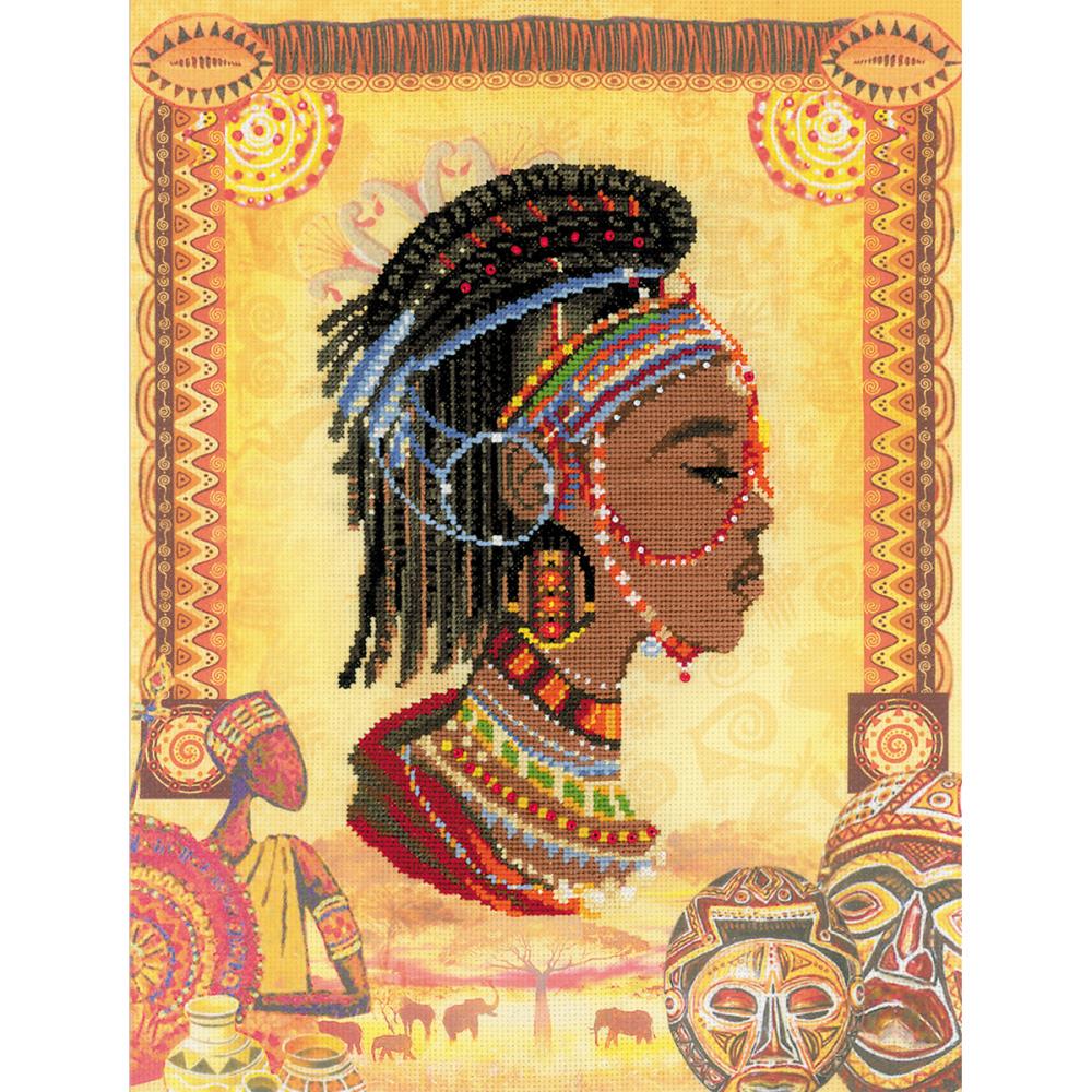 African Princess (14 Count) Stamped